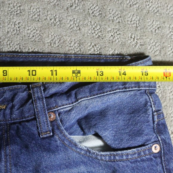 Aeropostale Distressed Relaxed Blue Jeans 30x32 - Picture 3 of 5